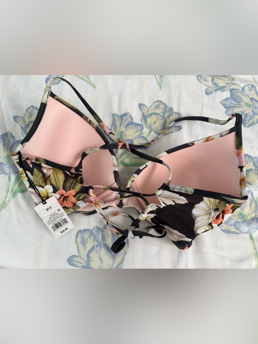 Women’s Birds of Paradise Tropical Floral Bikini Too - Picture 2 of 3